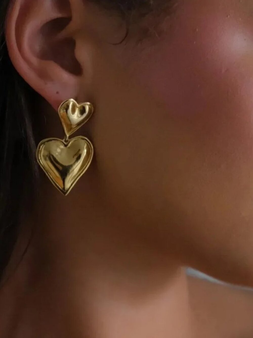 heartdangle earrings 1081